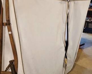 1533 - Cloth Clothes Box w/ Contents
