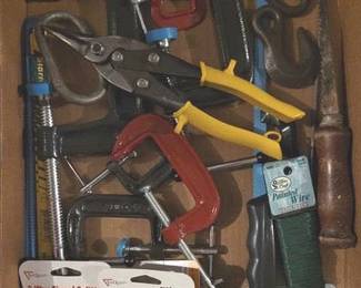 1601 - Box Lot of Tools
