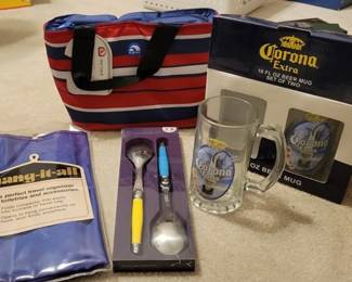846 - Lot of Assorted Items to include Corona Glass Mugs
