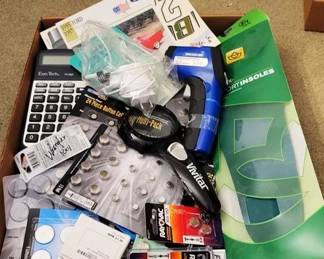 489 - Lot of Assorted Batteries & more
