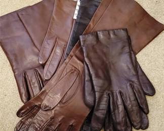 502 - Assorted Ladies Leather Gloves includes one pair from Michael Kohrs

