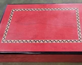7553 - Gentili Italy Inlaid Jewelry Box
