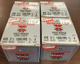 7509 - 4 Full Boxes Winchester 410 Ammo
