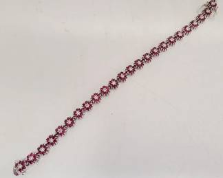 7589 - 925 Sterling Tennis Bracelet
