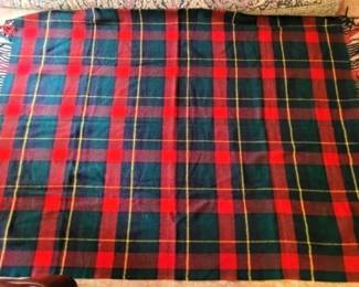 285 - Pendleton Wool Plaid Blanket 72 x 54
