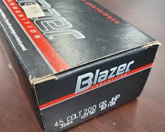 7528 - Full Box Blazer 45 Colt Ammo
