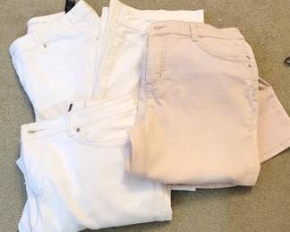 423 - Ladies Denim Like Stretch Pants SO Lifting by Chico's, size 1.5 Peck & Peck Weekend, size 10 SO Slimming Girlfriend Ankle by Chico's, size 0.5 7 more
