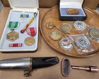 7559 - Group Lot Medals & Etc
