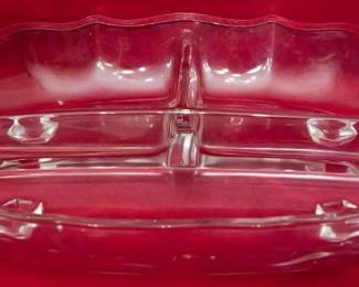 109 - Fostoria Celery & Relish Tray 12x9
