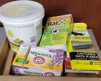 177 - Assorted Rat deterrent
