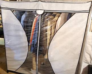 1530 - Cloth Clothes Box w/ Contents
