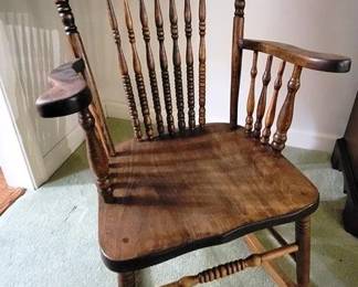 144 - Wooden Rocker 38 x 22 x 16
