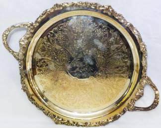 34 - Sheridan Silverplate Platter 14x18
