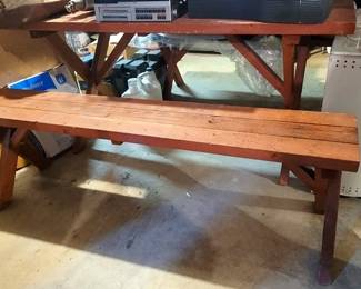 1612 - Picnic Table w/ 2 Benches
