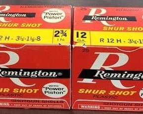 7508 - 2 Full Boxes Remington 12ga Shells
