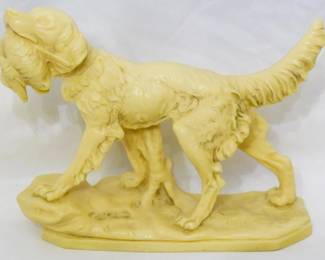 79 - Hunting Dog Figurine 7"
