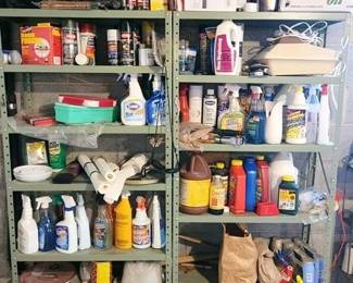 1667 - 2 Shelves with Contents
