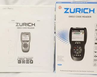 1054 - Zurich Code Reader You are buying a used as-is electric/electronic item. We do not guarantee all components are present, and if it is not expressly stated, it is untested.
