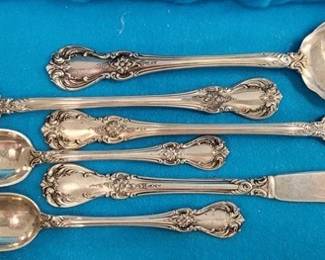 7613 - 6 Towle Old Master Sterling Flatware 4.1oz