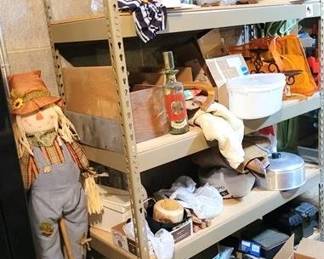 1551 - Large Shelf w/ Contents 73 x 48 x 19
