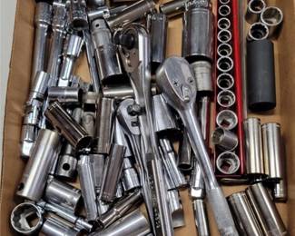 192 - Lot of Assorted Sockets & more
