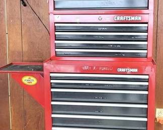 151 - Craftsman Large Toolbox w/ keys 72 x 27 x 19
