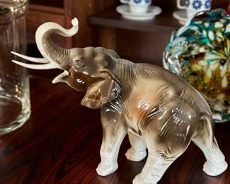 Dux Elephant Figurine