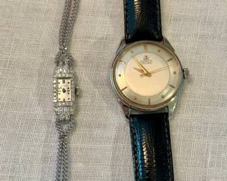 Vintage Croton and Gubelin watches