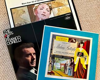 LP's - mostly classical and opera
