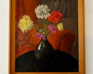 Julian Paweł Dadlez (Ukranian/Polish, 1893-1979), Still Life with Flowers