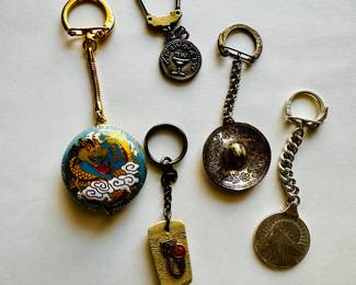 Vintage keychains