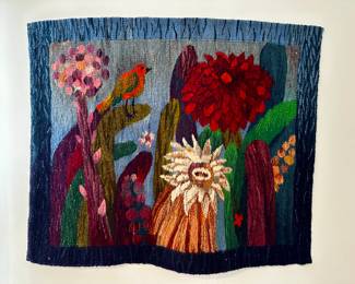  Wool Tapestry  Designer: Grazyna Rozalska, 1977, Artist:  Danuta Krowczyk