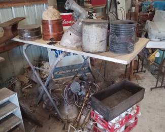 Croc, cans, and industrial lights still available for Sunday sale 10-3