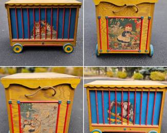 Antique child's toybox in great condition (it's never been restored)