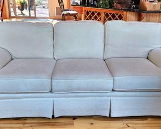 Thomasville white sofa
