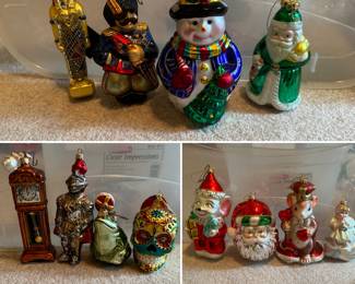 Lots of nice Christmas decor