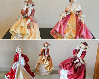 Royal Dolton "Pretty Ladies" figurines