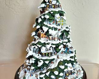 Thomas Kincaid "Village Christmas" Tree