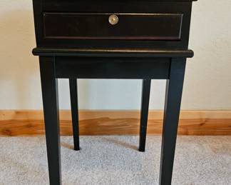 Small side table with working drawer