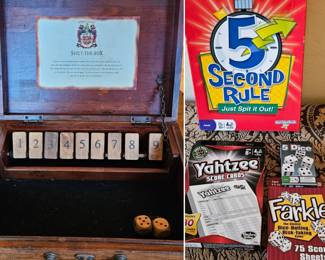 Shut-the- Box and other games