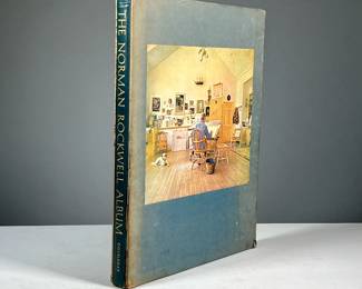 The Norman Rockwell Album | From a special de luxe edition; with a printed illustration signed by Norman Rockwell -  w. 11.25 x l. 14.25 in