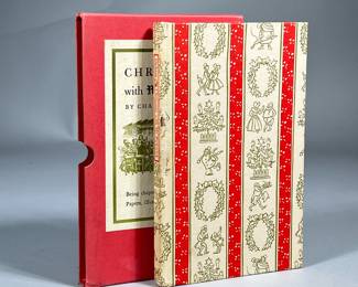 CHRISTMAS WITH MR. PICKWICK BY CHARLES DICKENS | “Christmas with Mr. Pickwick” by Charles Dickens, Being chapters from The Pickwick Papers, illustrated by Fritz Kredel - w. 5.75 x l. 9.25 in
