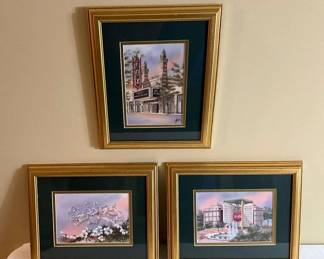 Atlanta Landmarks By Anni Moller