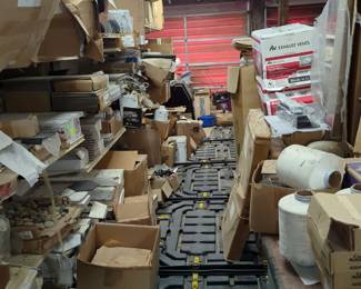 Household Goods, Outdoor Items, Double Sided Gondola Shelving, And More