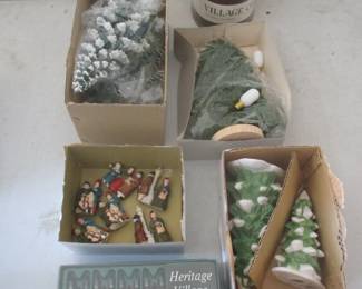 DEPARTMENT 56, CHRISTMAS VILLAGE COLLECTION