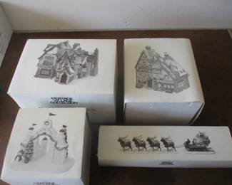 DEPARTMENT 56, CHRISTMAS VILLAGE COLLECTION