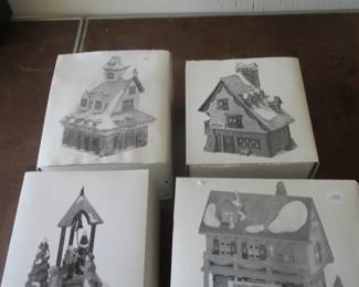 DEPARTMENT 56, CHRISTMAS VILLAGE COLLECTION