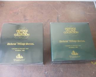 HERITAGE VILLAGE cOLLECTION, DICKENS VILLAGE COLLECTION