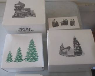 DEPARTMENT 56, CHRISTMAS VILLAGE COLLECTION