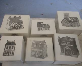 DEPARTMENT 56, CHRISTMAS VILLAGE COLLECTION